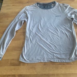Grey Ted Baker long sleeve T-Shirt
